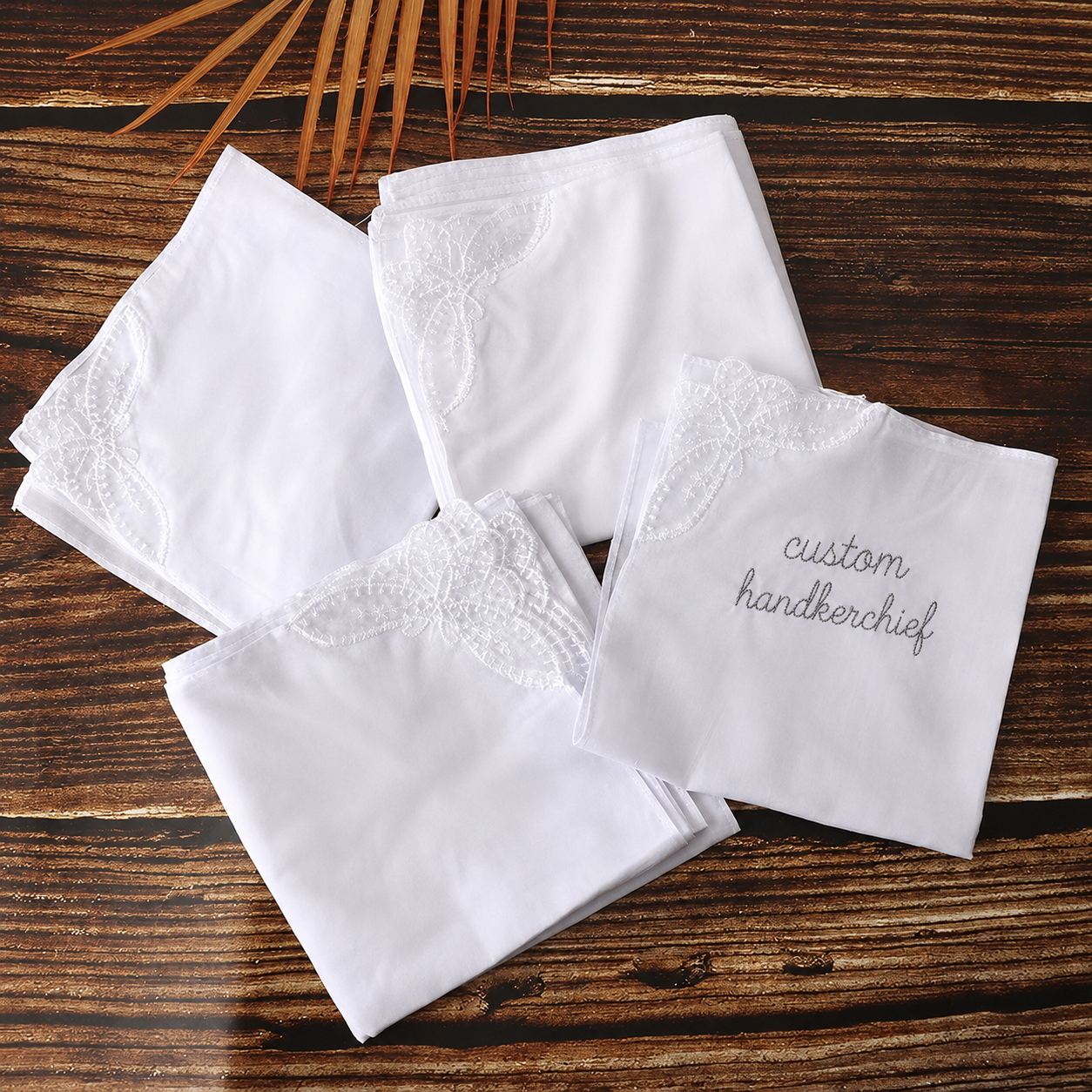 Custom Embroidered Handkerchief