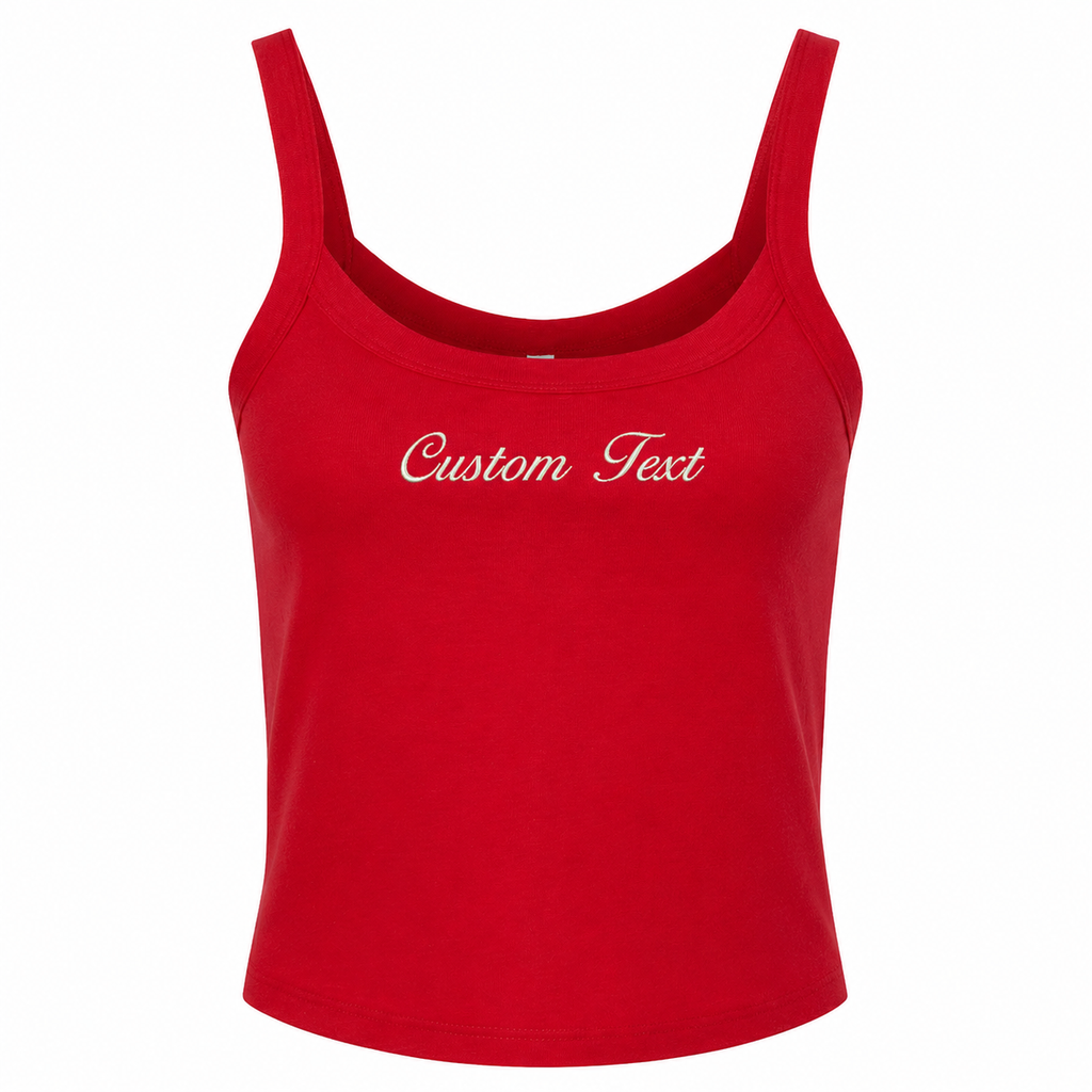 Embroidered Tank Top