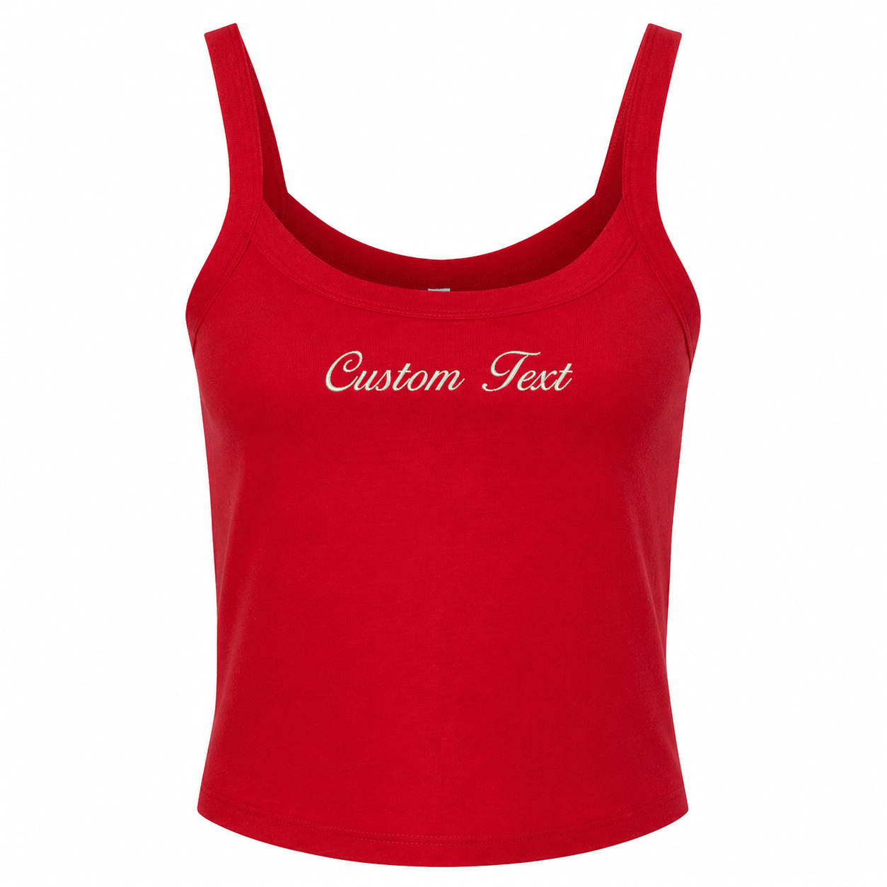 Embroidered Tank Top