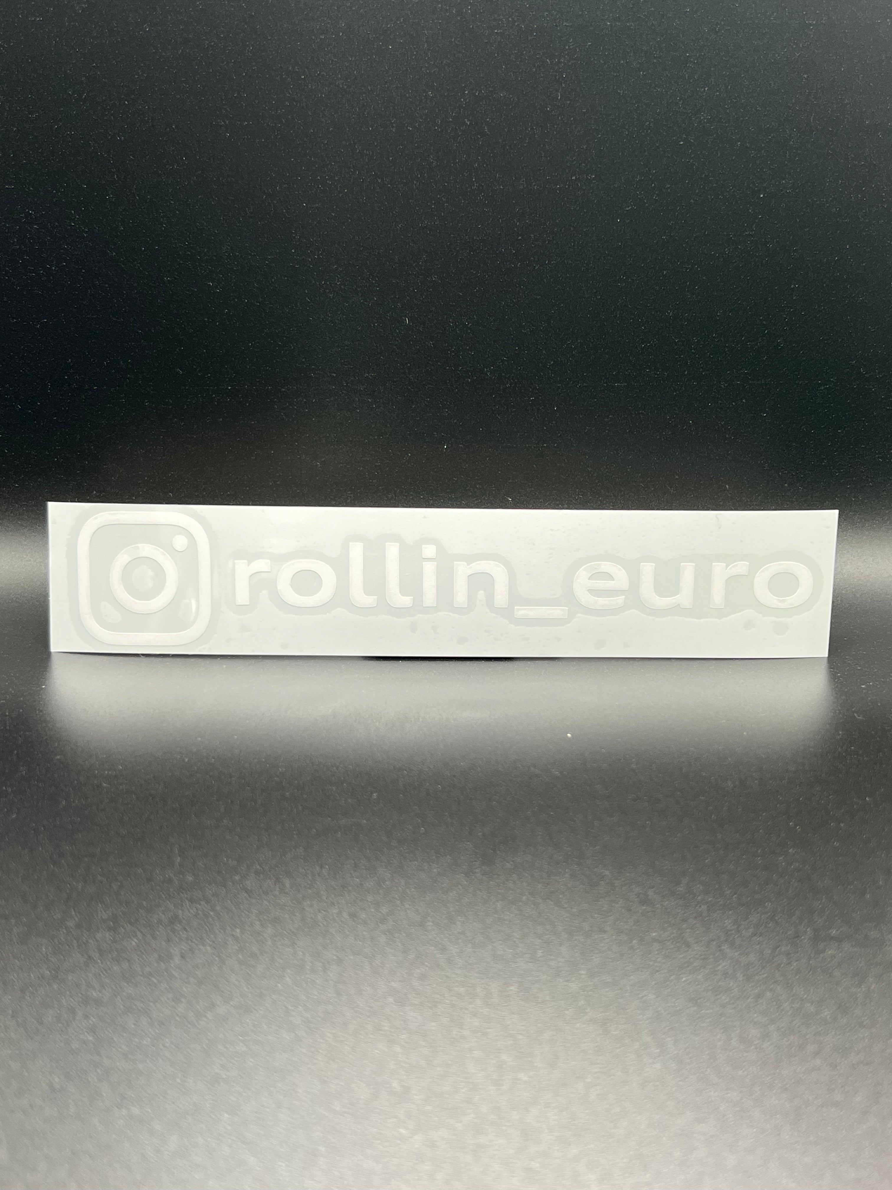Custom Social Media Vinyl Decal
