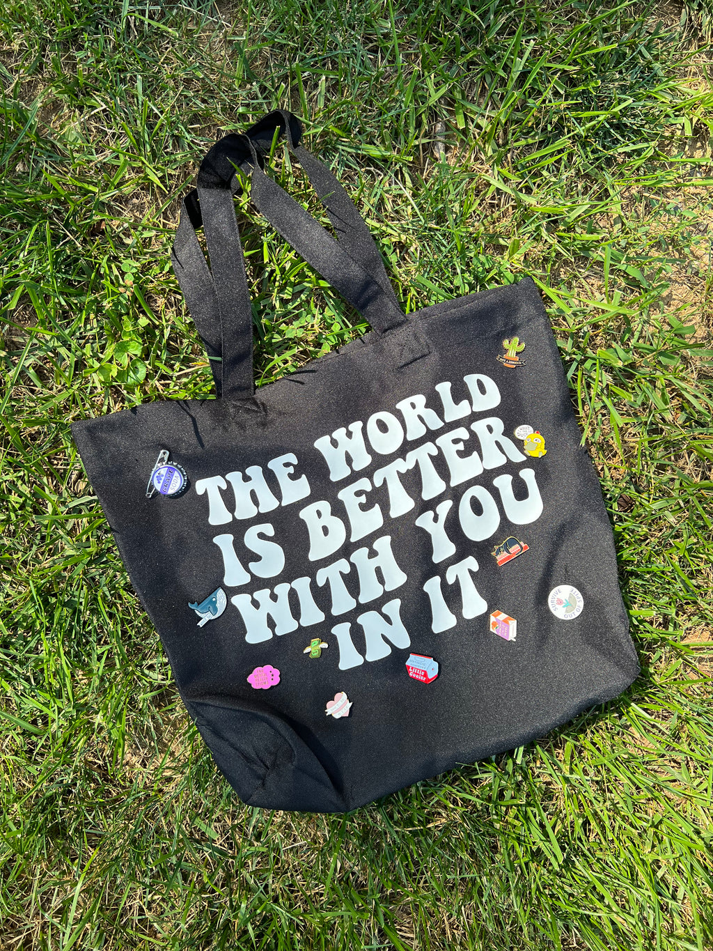 Custom Tote Bag - Vinyl and Screen Printing