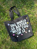 Custom Tote Bag - Vinyl and Screen Printing