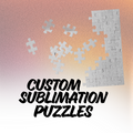 Custom Sublimation Puzzle (120 Pieces) – Personalized Photo Puzzle