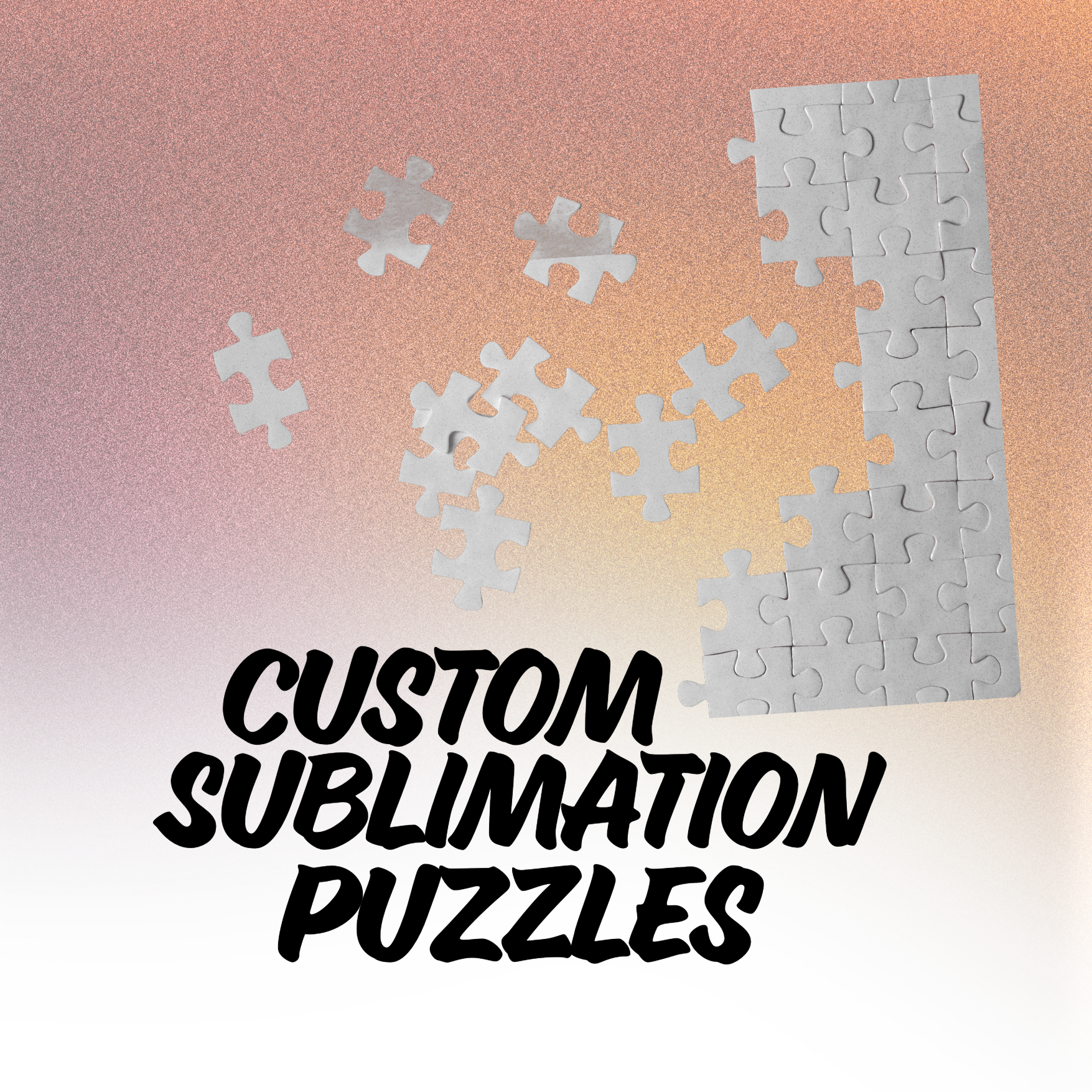 Custom Sublimation Puzzle (120 Pieces) – Personalized Photo Puzzle