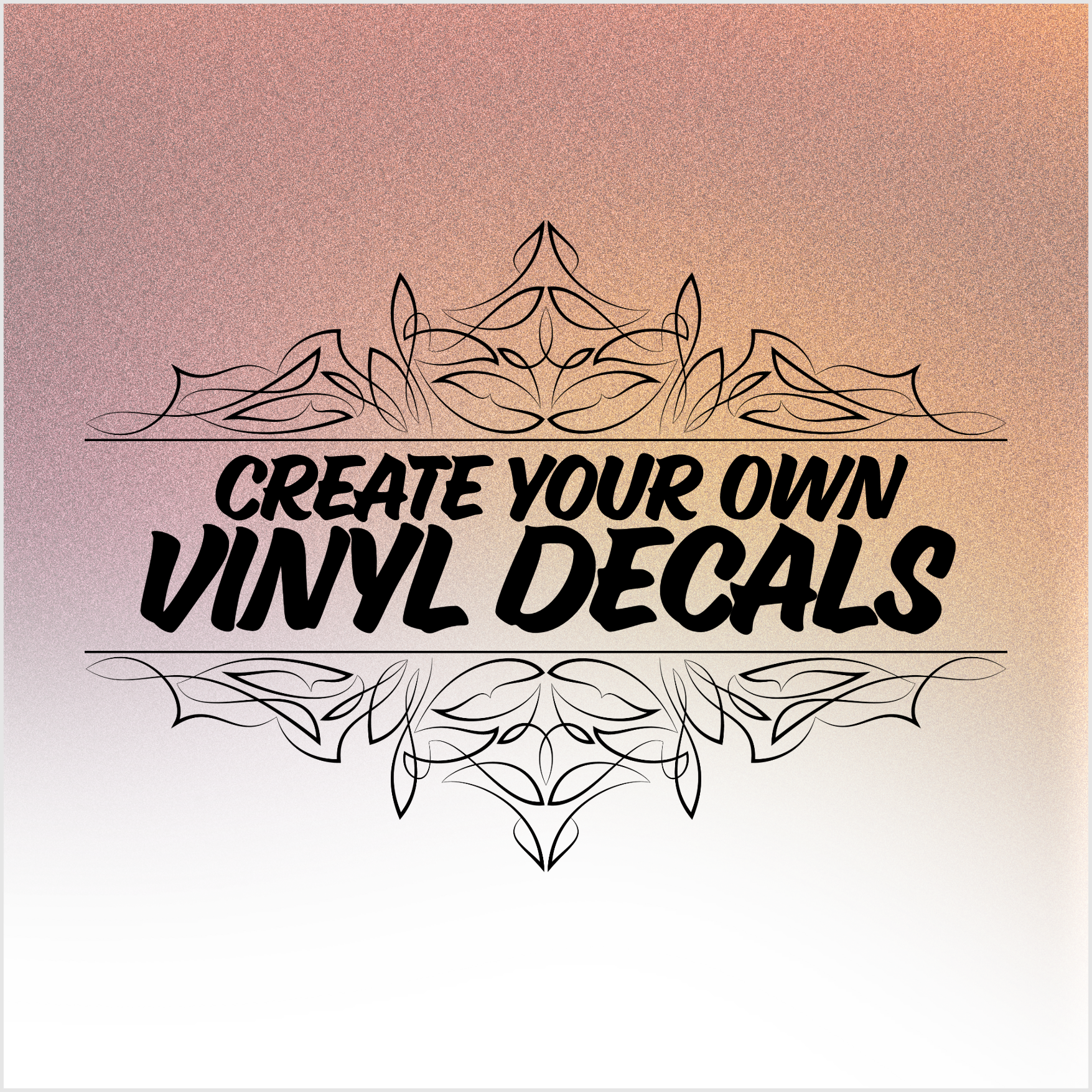 Custom Vinyl Decals – Upload Your Design | Durable & Weatherproof