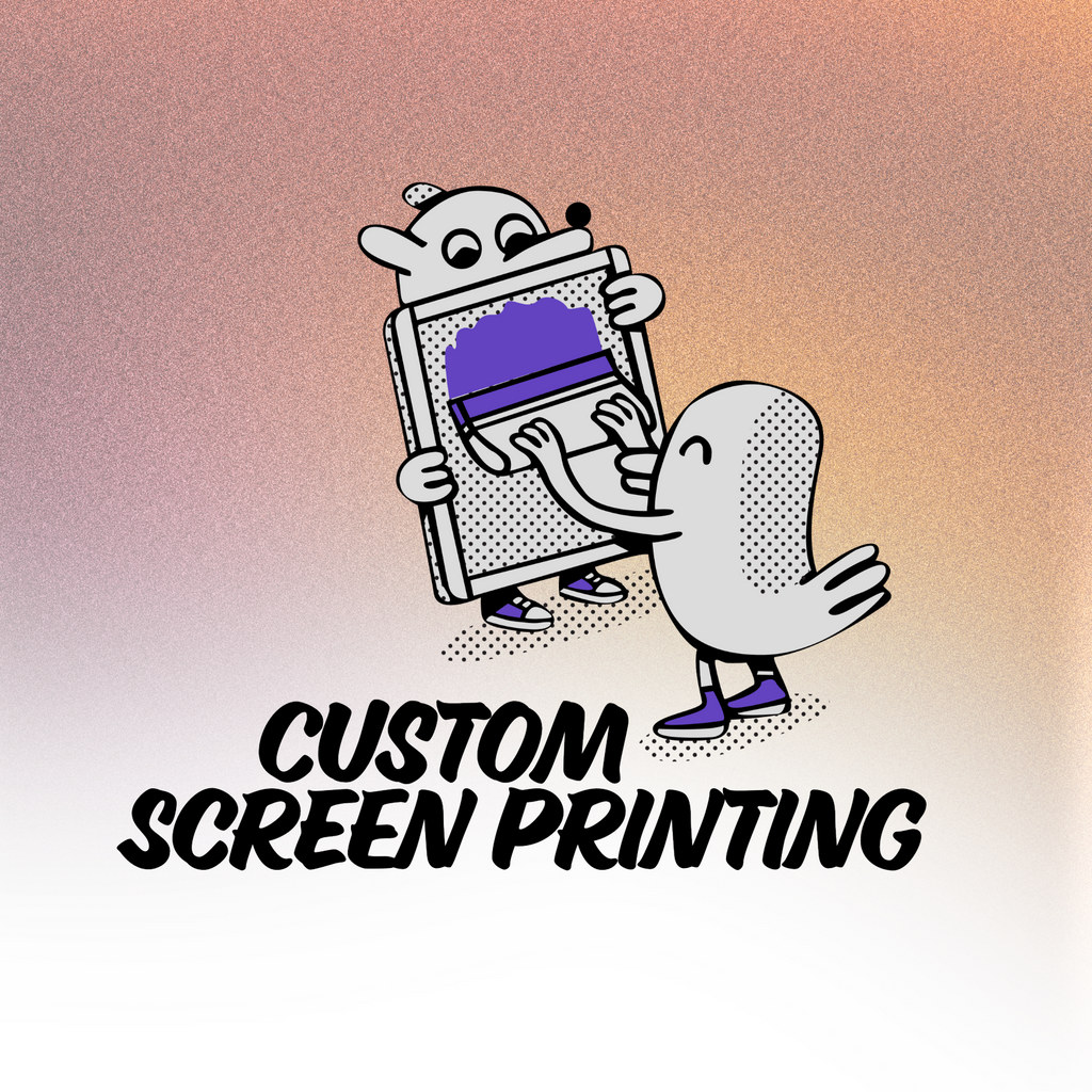 Single-Color Screen Printing – Custom Printed T-Shirts