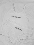 Custom Embroidered Bridal Set